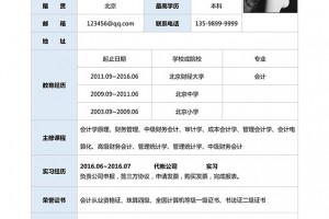 应届生个人简历表格下载，应届生个人简历模板电子版免费